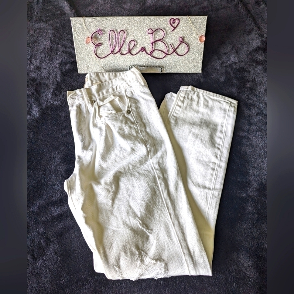 J Crew White Jean 24